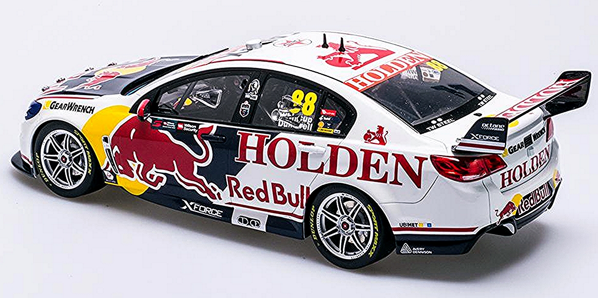 1:12 Scale Holden VF Commodore V8 Supercar COTF – Red Bull Racing Australia  #88 – Jamie Whincup – 2017 Sandown 500 Retro Round – Riverina Model Cars  Plus