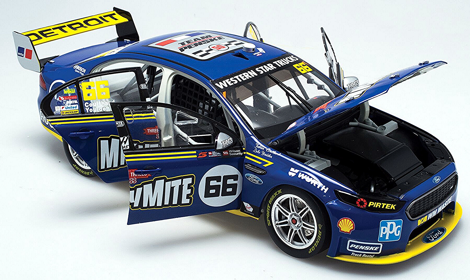 Ford Falcon FGX – DJR Team Penske 2016 Wilson Security Sandown 500 Retro Livery - Fabian Coulthard/Luke Youlden - Image 3