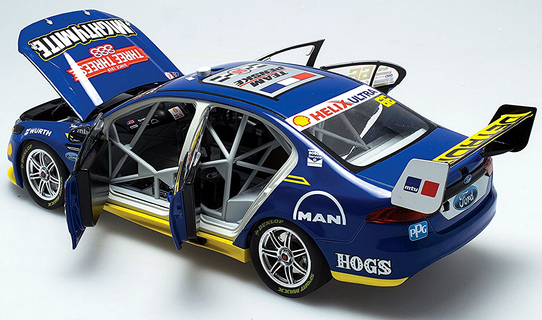 Ford Falcon FGX – DJR Team Penske 2016 Wilson Security Sandown 500 Retro Livery - Fabian Coulthard/Luke Youlden - Image 2