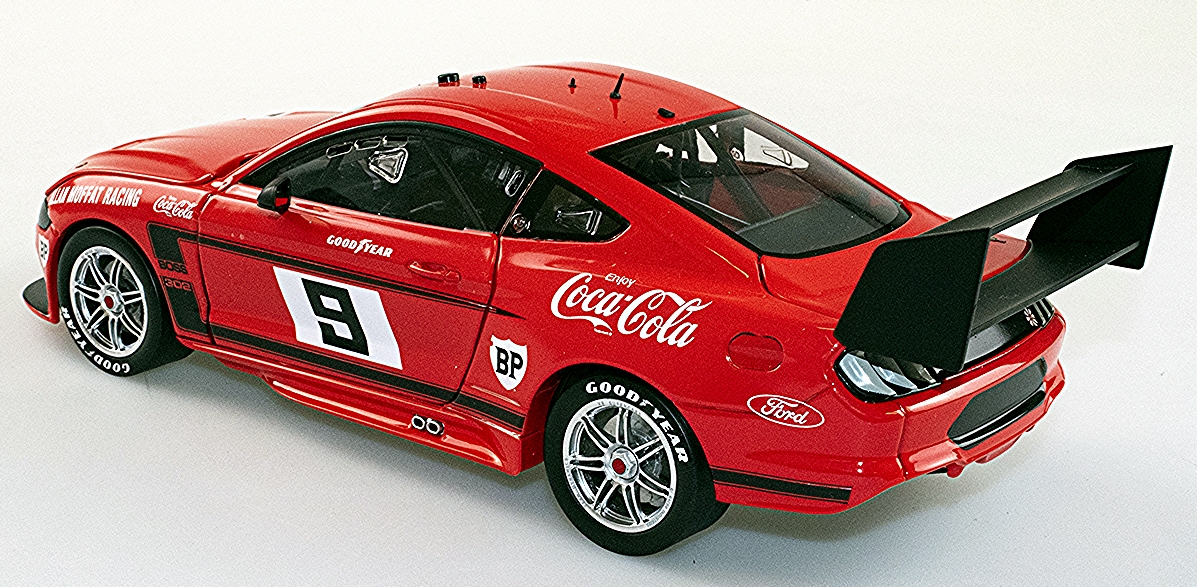 *Ford Mustang-Allan Moffat Racing- Allan Moffat #9 - 1969 Coca-Cola Trans Am Boss 302 - Retro Livery - Image 2