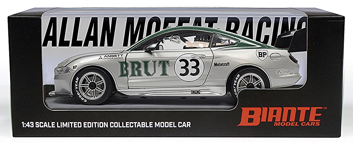 *Ford Mustang-Allan Moffat Racing- Allan Moffat #33 - 1969 Brut Trans Am Boss 302 - 1973 Retro Livery - Image 2