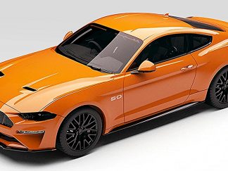 ACR18M20A FORD MUSTANG FASTBACK TWISTER ORANGE 1:18TH