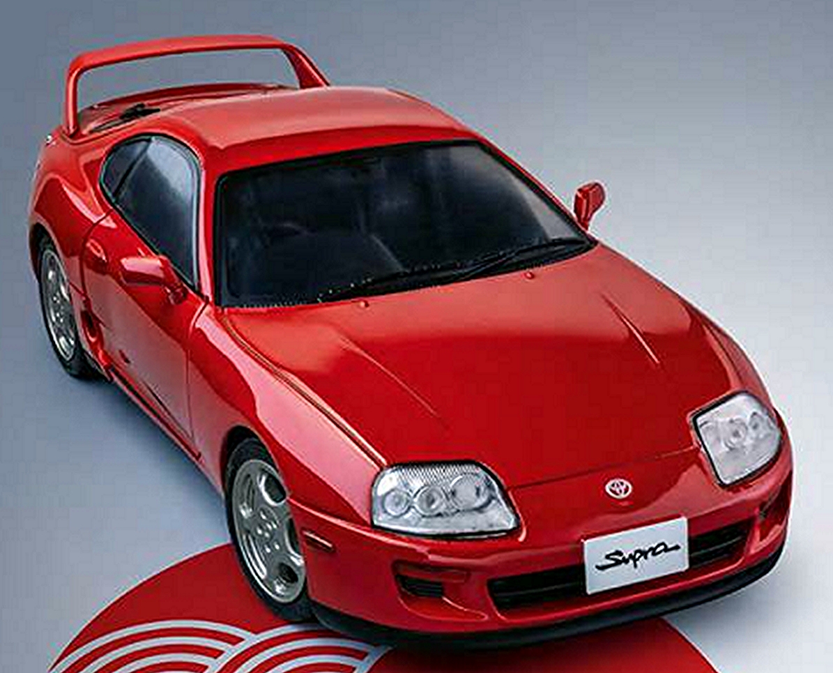 Toyota Supra Mk.4 (A80) - Renaissance Red - 1993 - Solido