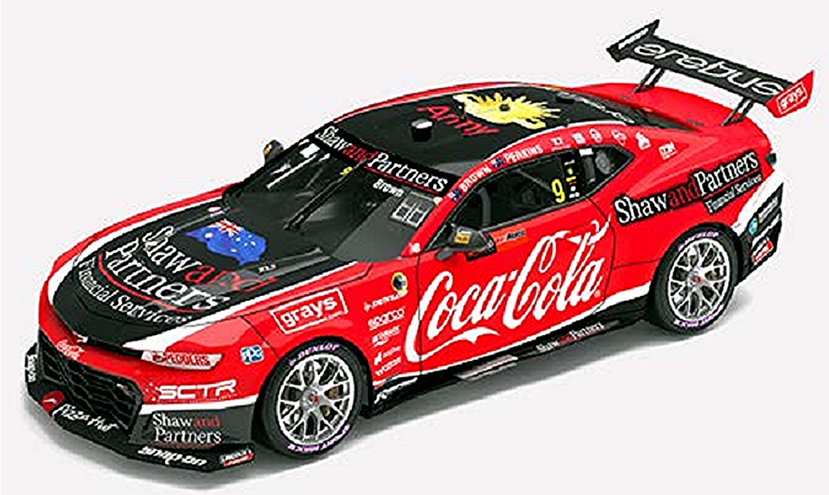 *Coca-Cola Racing By Erebus #9 Chevrolet Camaro ZL1 2023 Repco Bathurst 1000 Will Brown/Jack Perkins