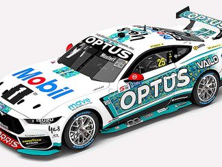 Mobil 1 Optus Racing #25 Ford Mustang GT 2023 Betr Darwin Triple Crown Indigenous Round, Chaz Mostert