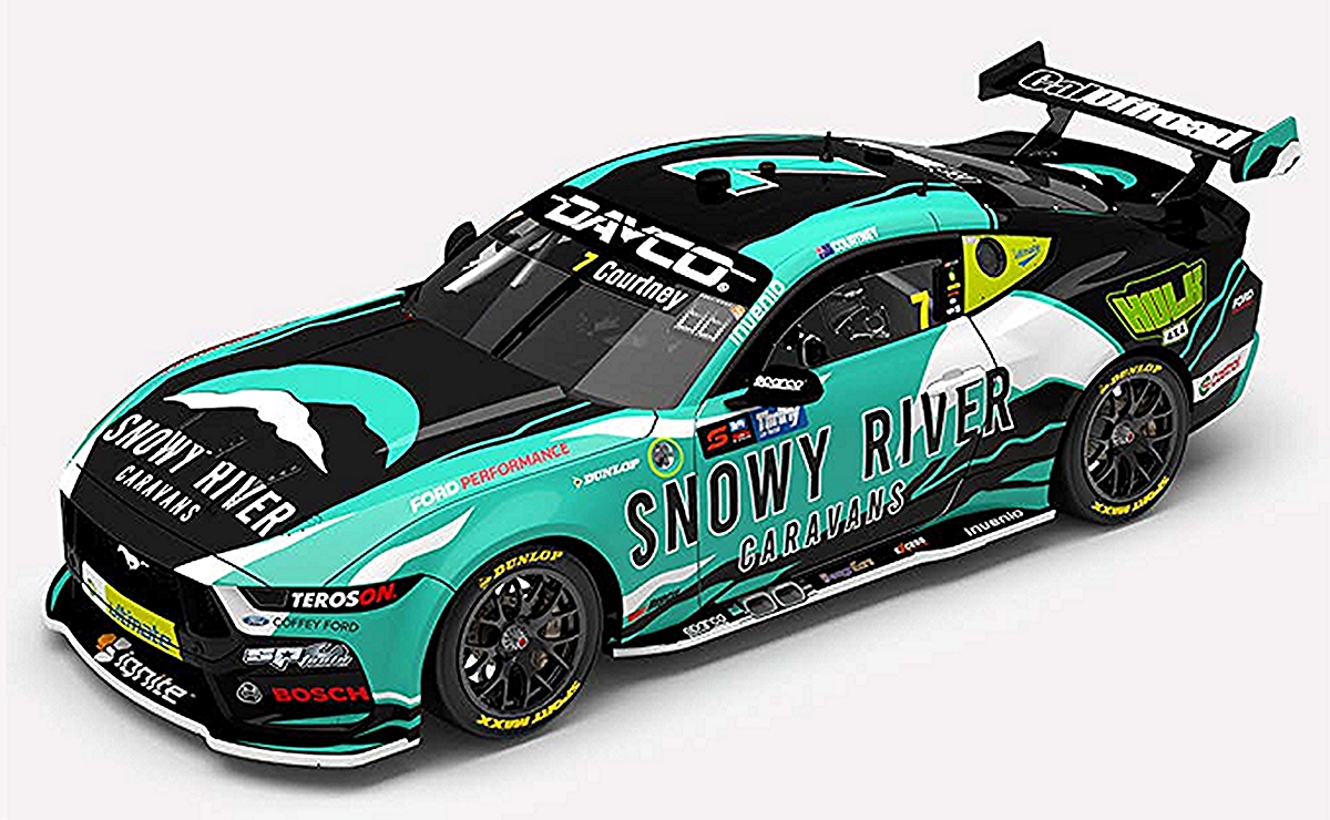 *Snowy River Racing #7 Ford Mustang GT 2024 Repco Supercars Championship Season James Courtney
