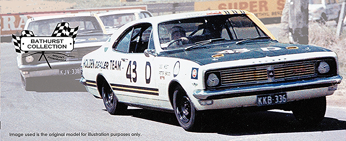 Holden HT Monaro GTS 350 1969 Bathurst #43D Brock/West - Image 9