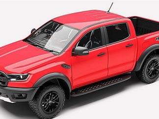 Ford Ranger Raptor True Red