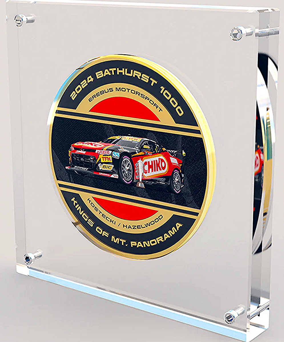 Erebus Motorsport Kings of Mt. Panorama 2024 Bathurst 1000 Champions Collector Medallion