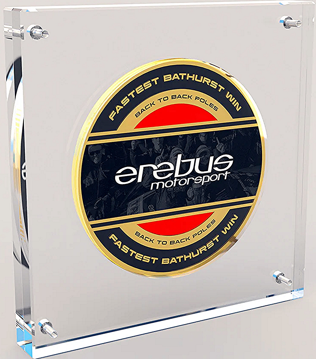 Erebus Motorsport Kings of Mt. Panorama 2024 Bathurst 1000 Champions Collector Medallion - Image 2