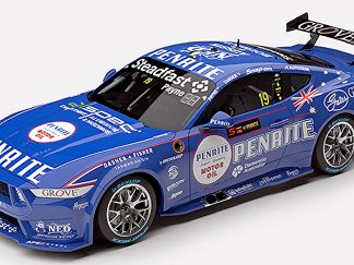 Penrite Racing #19 Ford Mustang GT 2024 Penrite Oil Sandown 500 Retro Livery Matthew Payne / Garth Tander