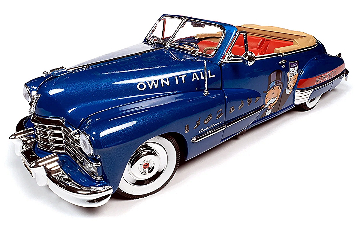 Monopoly 1947 Cadillac Convertible w/Resin Figure