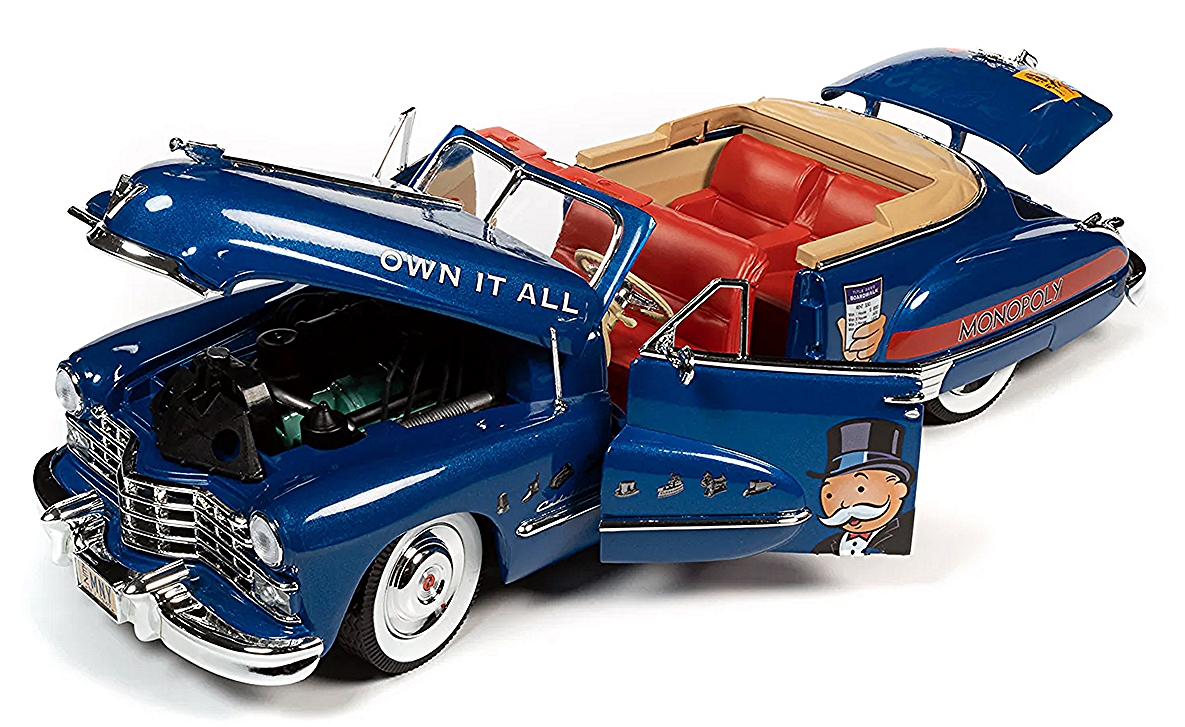 Monopoly 1947 Cadillac Convertible w/Resin Figure - Image 6