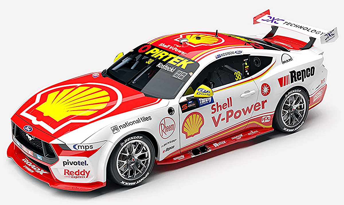 *Shell V-Power Racing Team #38 Ford Mustang GT 2025 Repco Supercars Championship Season Brodie Kostecki