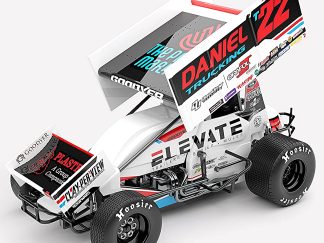 Jock Goodyer Racing #T22 Sprintcar - 2024 High Limit International : Perth