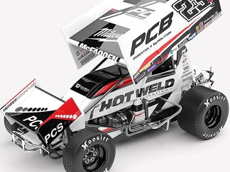 Team Brady Racing #23X Sprintcar - 2024 High Limit International: Perth
