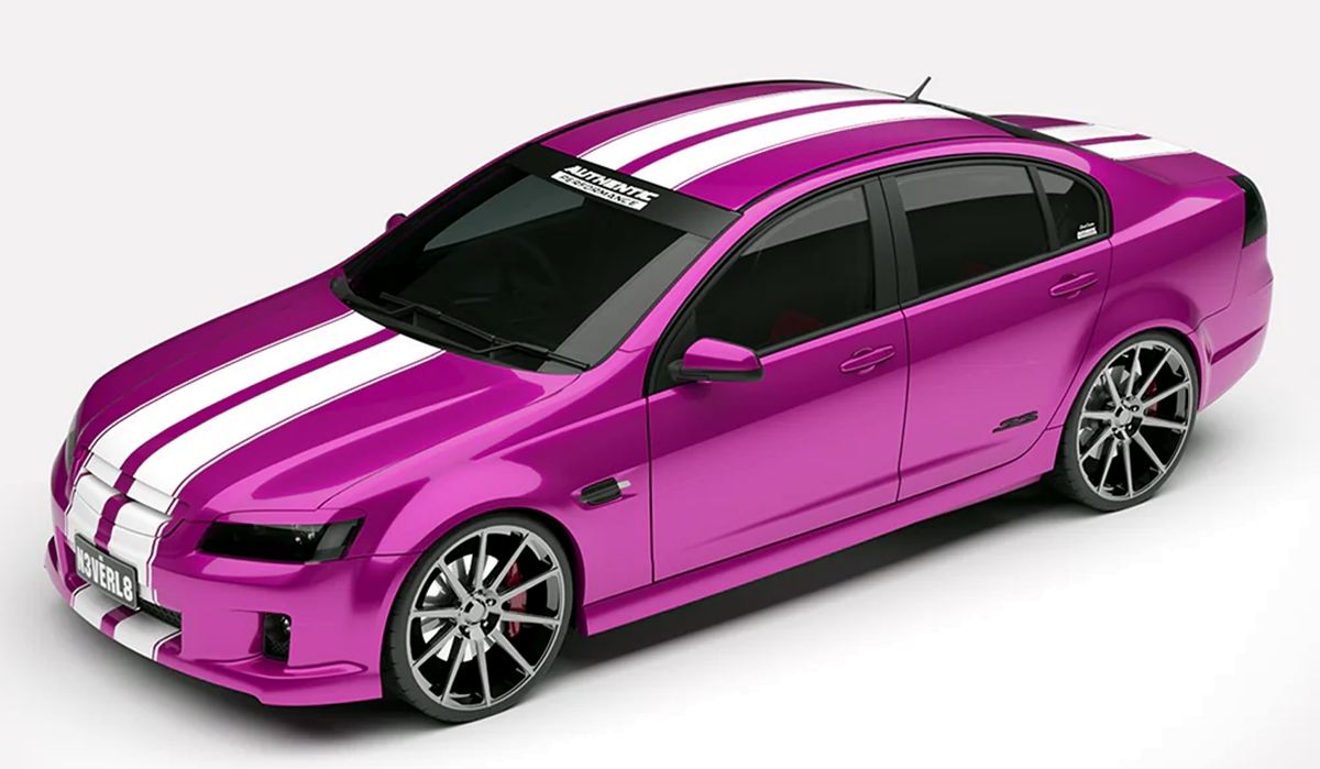 Holden VE Commodore SS V ‘N3VERL8’ Street Custom Fast And The Fuchsia