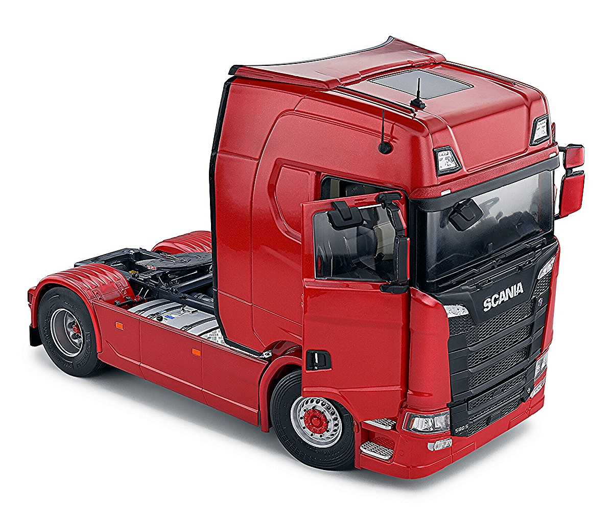 Scania 580S Highline Semi Truck - Spicy Red - 2021 - Image 3