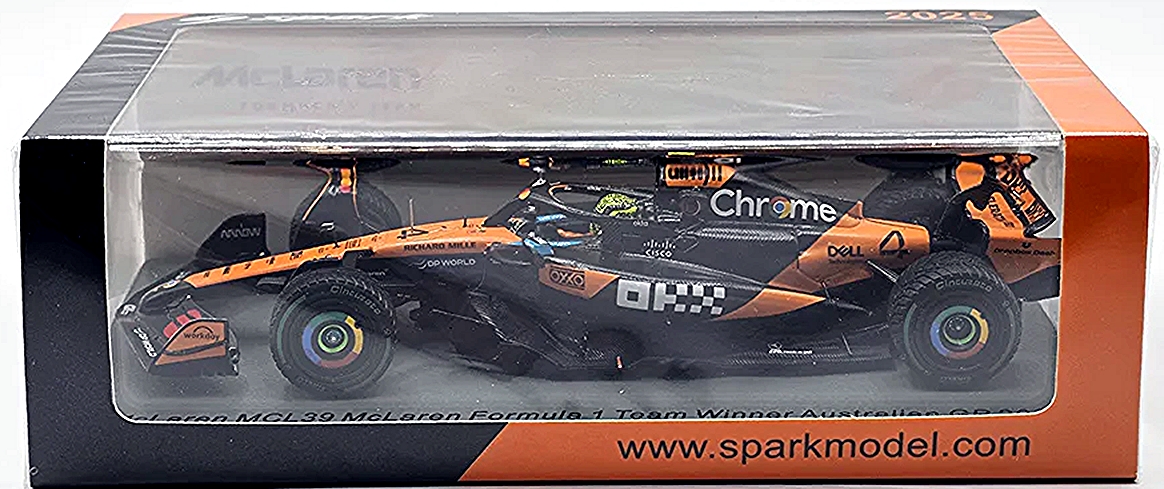 *McLaren MCL39 No.4 McLaren Formula 1 Team Winner Australian GP 2025 Lando Norris - Image 2