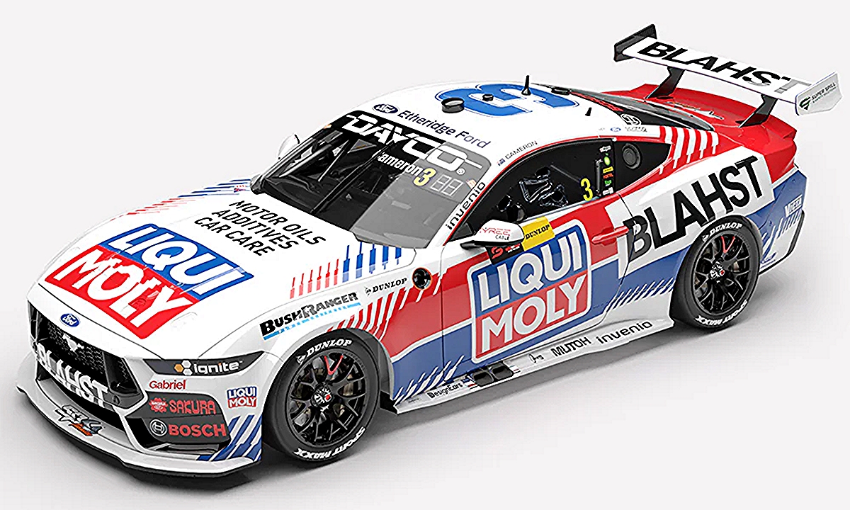 *Liqui Moly BLAHST Racing #3 Ford Mustang GT 2026 Dunlop Sydney 500 Race 1 Runner-Up Aaron Cameron (First Supercars Podium)