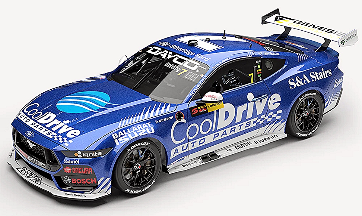 *CoolDrive Racing #7 Ford Mustang GT 2026 Dunlop Sydney 500 Race 1 Pole Position James Golding (First Pole / Podium With BRT)