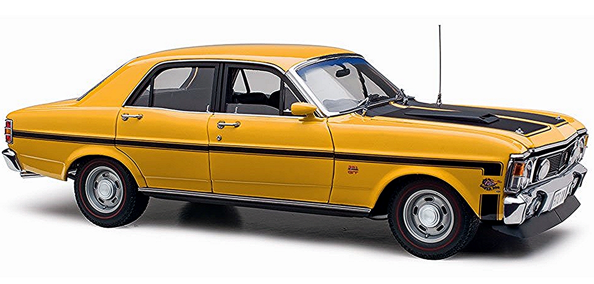 Ford XW Falcon GT-HO Phase II Shell Yellow