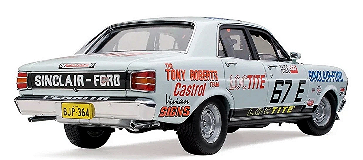 Ford XW Falcon Phase II 1970 Bathurst Tony Roberts 67E - Image 2
