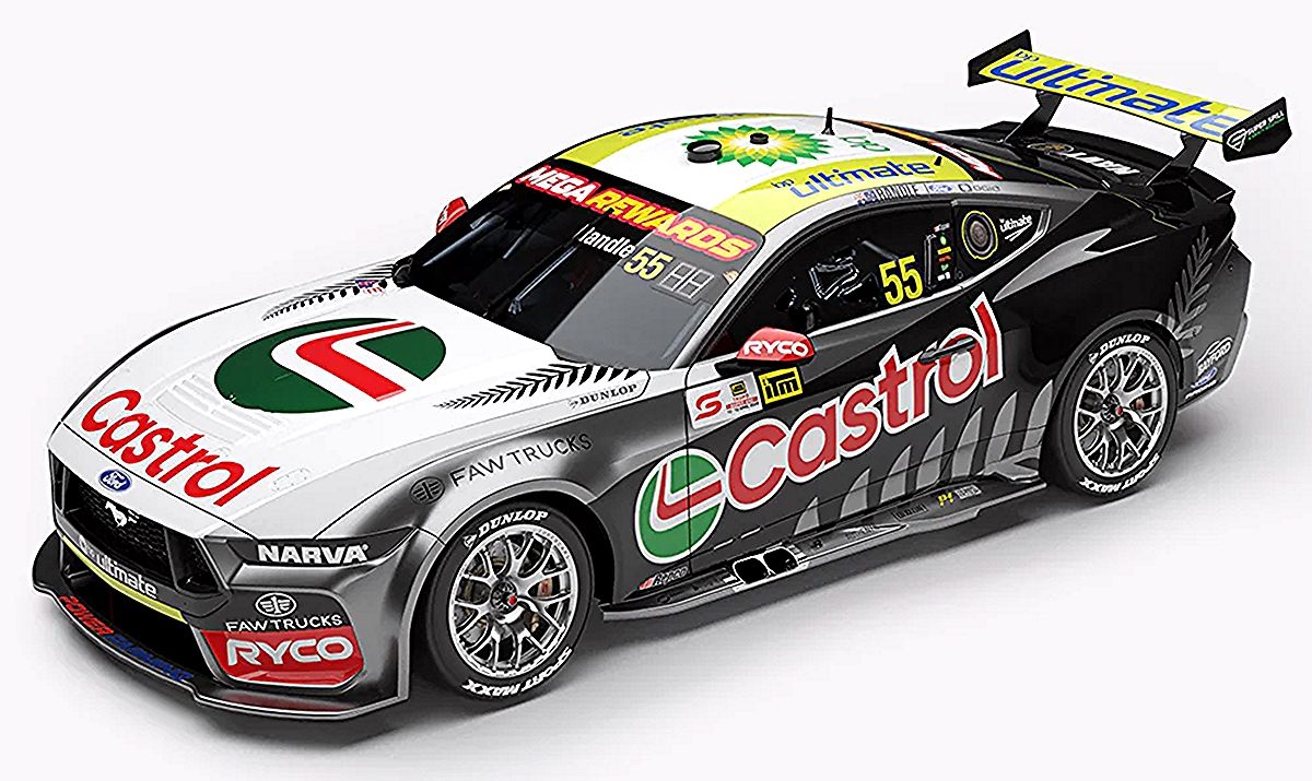 *Tickford Racing #55 Ford Mustang GT - 2026 ITM Taupo Super 440 Silver Fern Livery - Thomas Randle