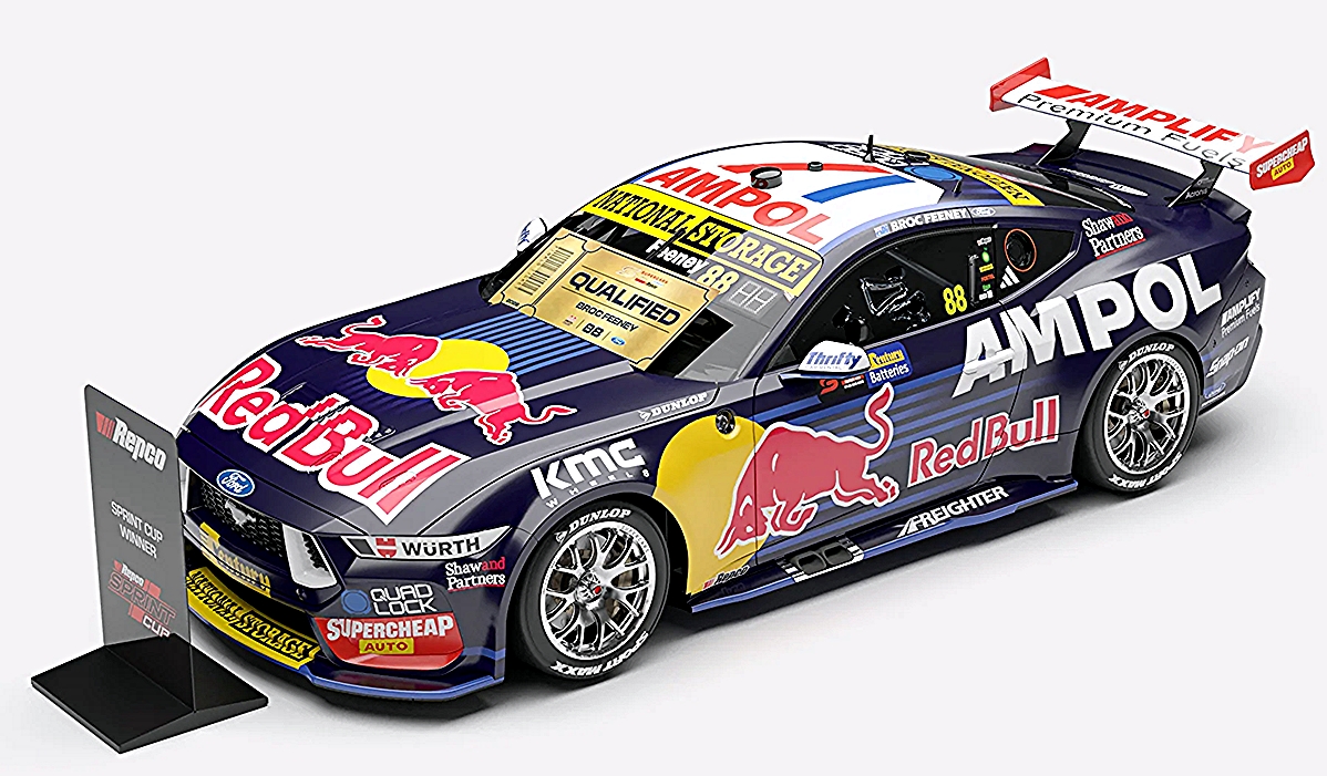 Red Bull Ampol Racing #88 Ford Mustang GT - 2026 Repco Sprint Cup Champion - Broc Feeney