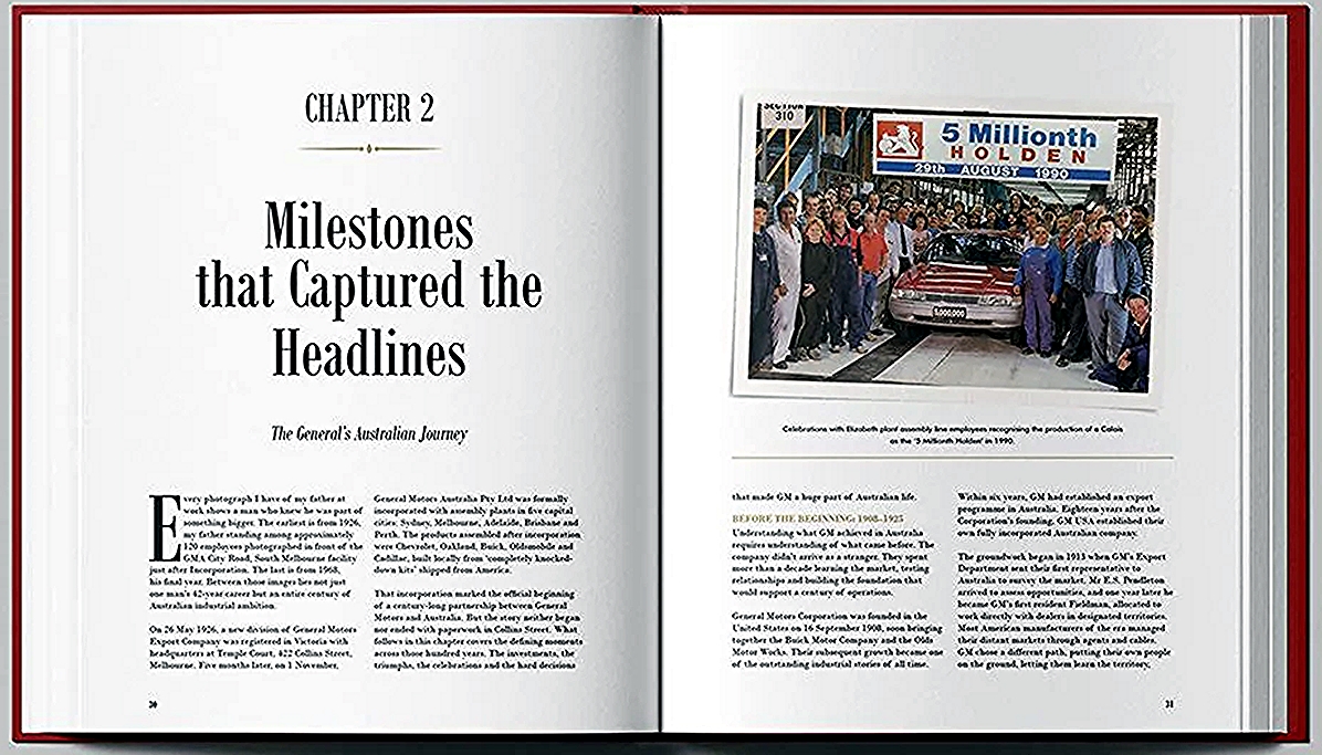 Celebrating 100 Years of General Motors in Australia... More Than a Car Company (Limited-Edition Hardcover) - Image 2