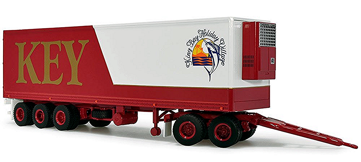 KEY Freight Road Train Prime Mover, 2 trailers and Dolly - Image 2