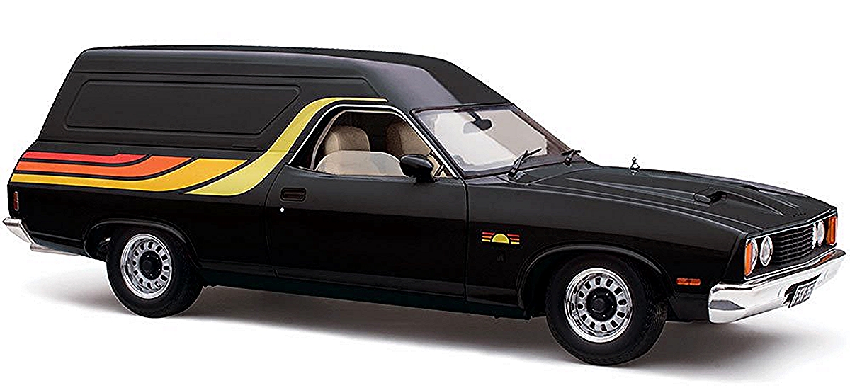 Ford Falcon XC Sundowner Panel Van Onyx Black