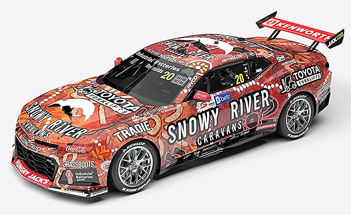 *Snowy River Racing #20 Chevrolet Camaro ZL1 2026 2026 Betr Darwin Triple Crown Indigenous Round David Reynolds