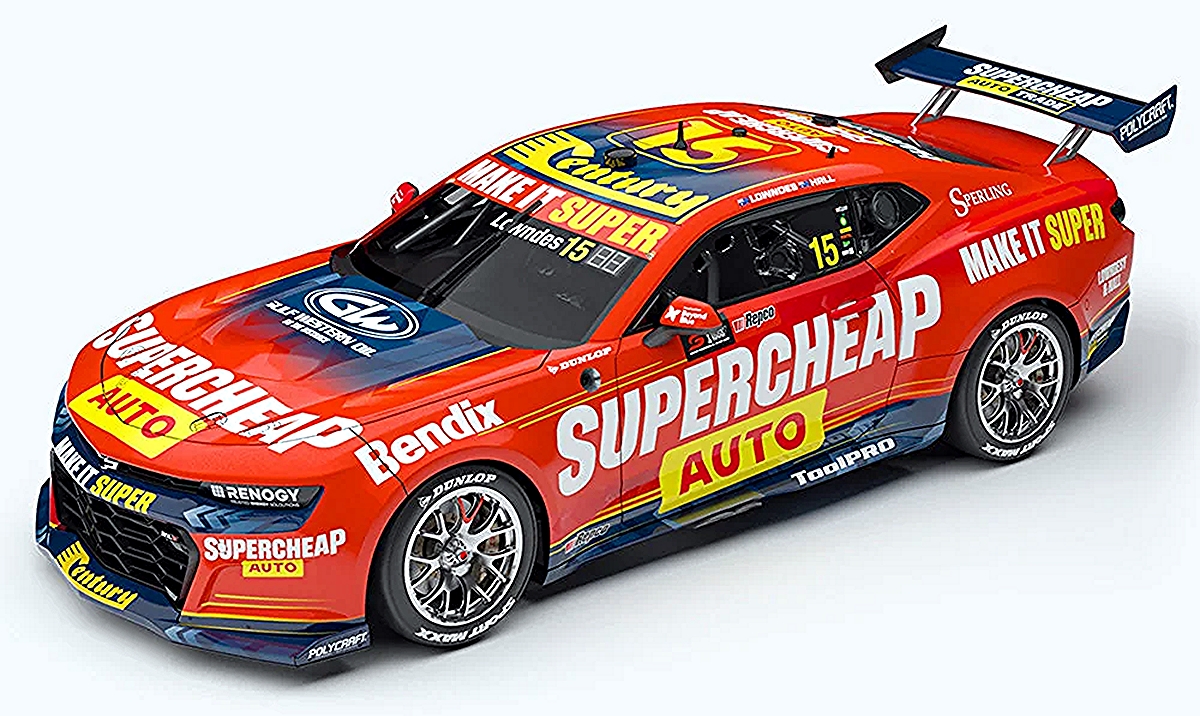 *Supercheap Auto Racing #15 Chevrolet Camaro ZL1 - 2026 Repco Bathurst 1000 Wildcard - Craig Lowndes / Bayley Hall