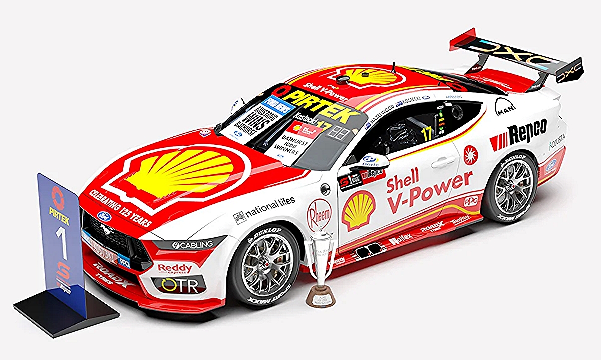 Shell V-Power Racing Team #17 Ford Mustang GT 2026 Repco Bathurst 1000 Winner - Brodie Kostecki / Todd Hazelwood
